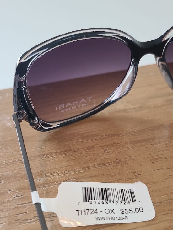 Tahari Black Frame Sunglasses main image 7